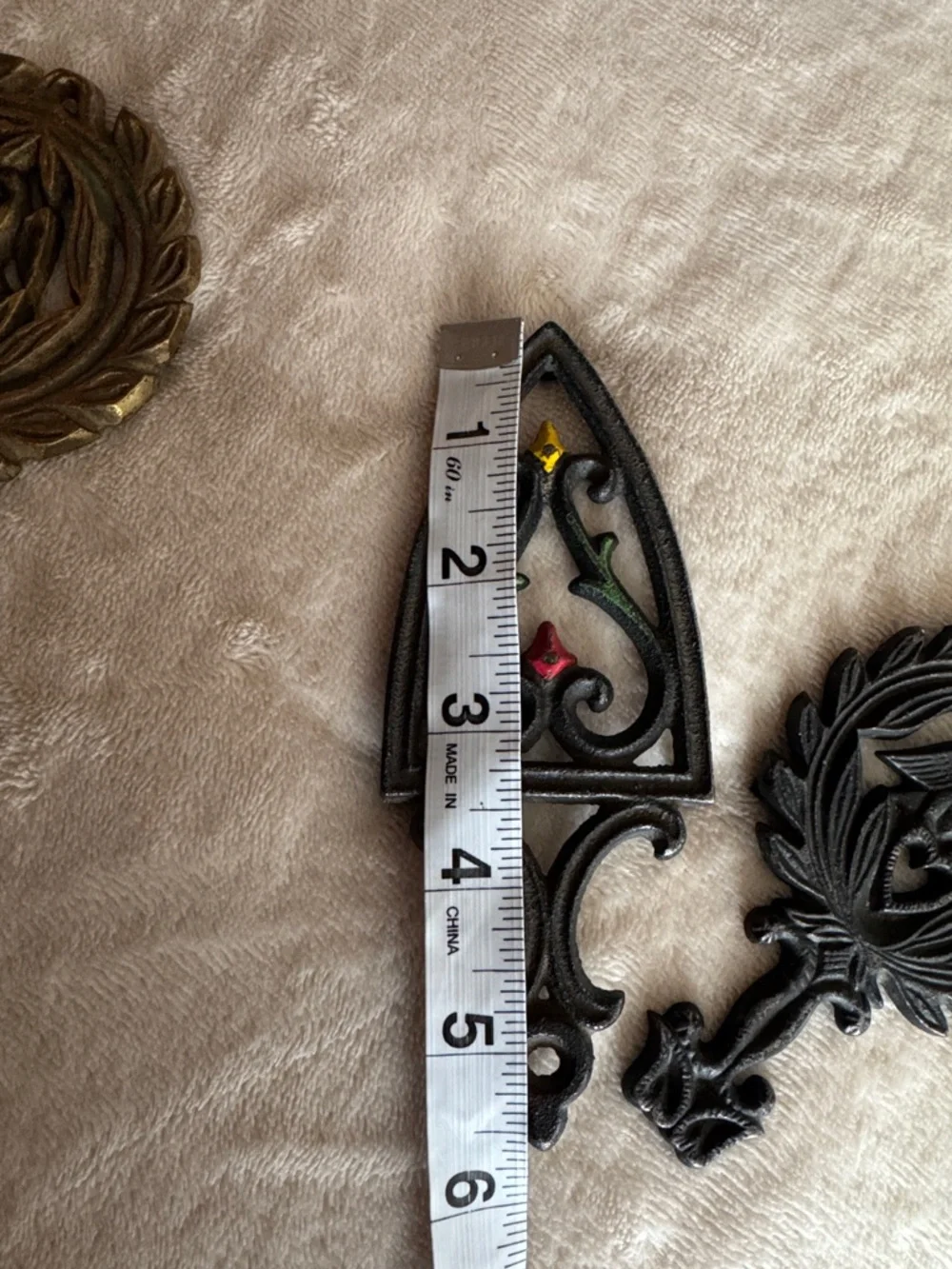 VINTAGE WILTON Cast Iron Trivets